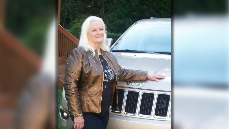 Deputies said Edna Suttles had been missing since Aug. 27, 2021. Her body was found Tuesday morning in a wooded area in Rutherfordton, North Carolina, according to investigators.