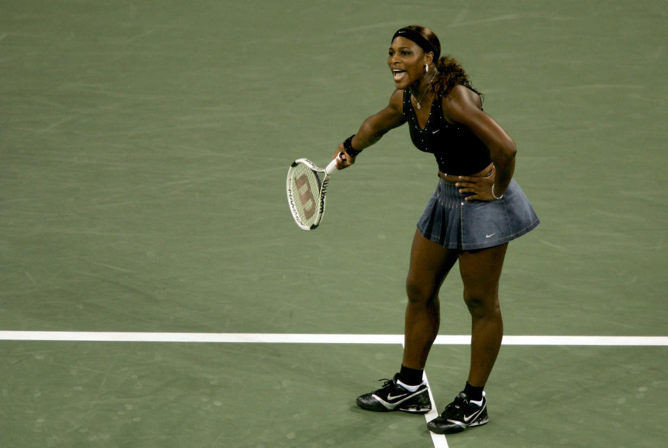 Serena Williams在場上相當真性情。（Photo by Clive Brunskill/Getty Images）