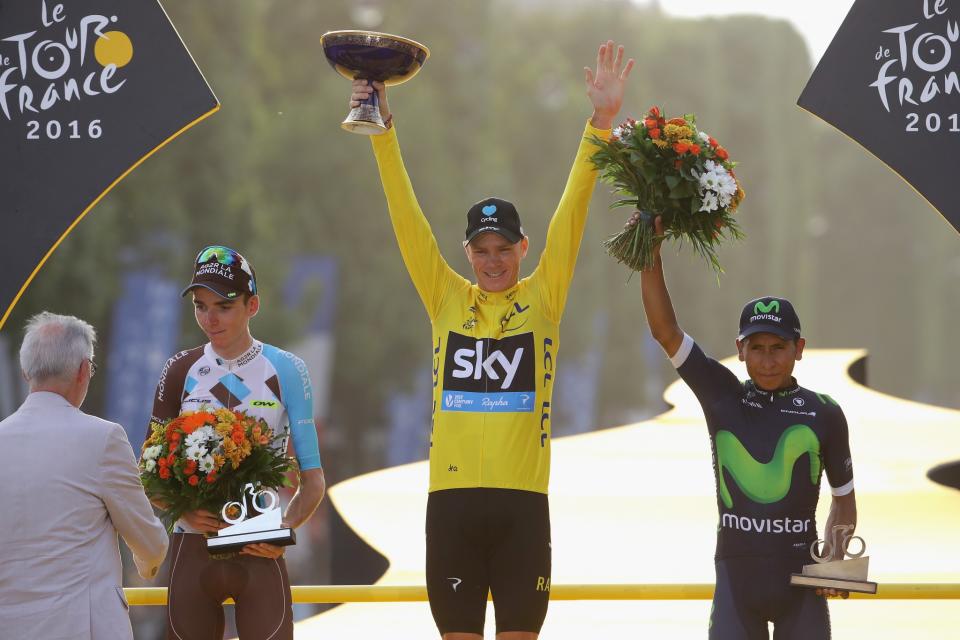 Chris Froome has won three Tours for Team Sky