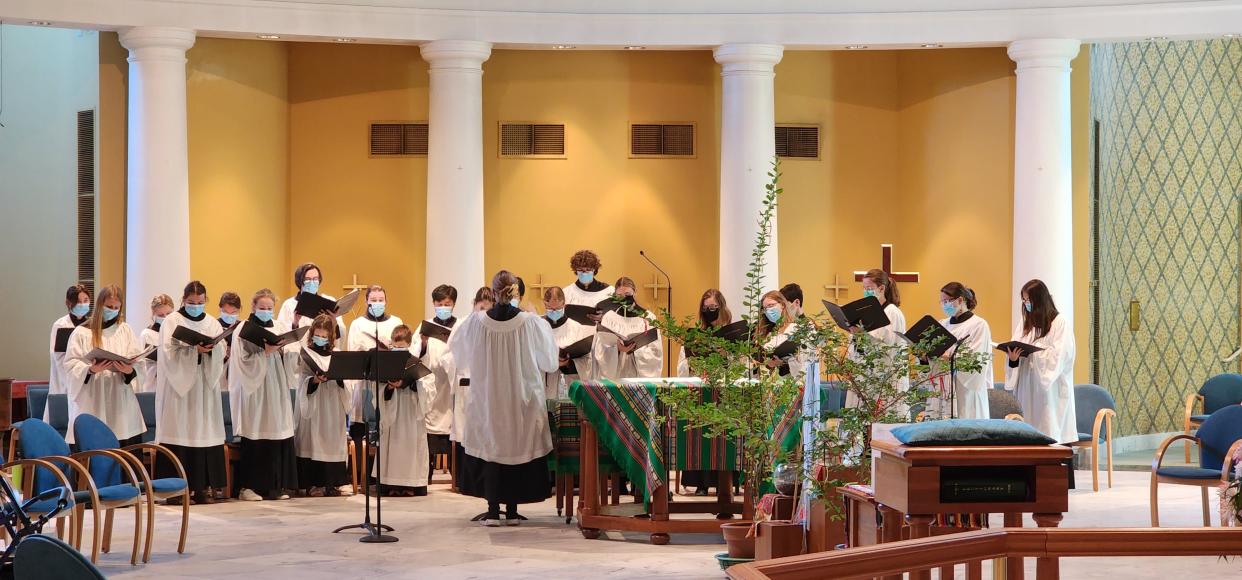 The Notre Dame Children's Choir celebrates its 10th anniversary in 2022 and performs two Christmas concerts, Dec. 9 at St. Bavo Catholic Church in Mishawaka and Dec. 10 at Sacred Heart Basilica on the campus of Notre Dame.