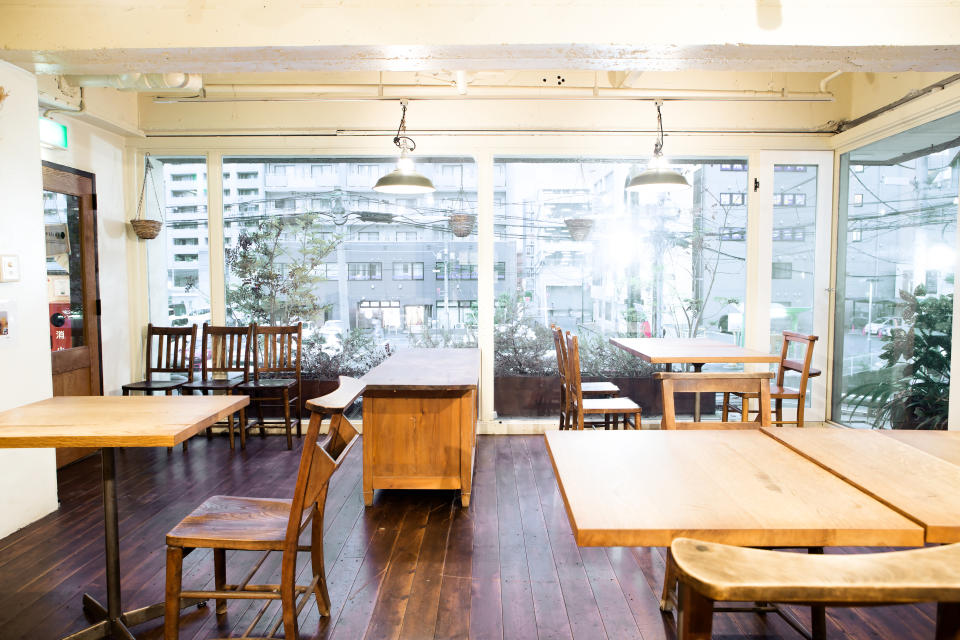 an empty restaurant