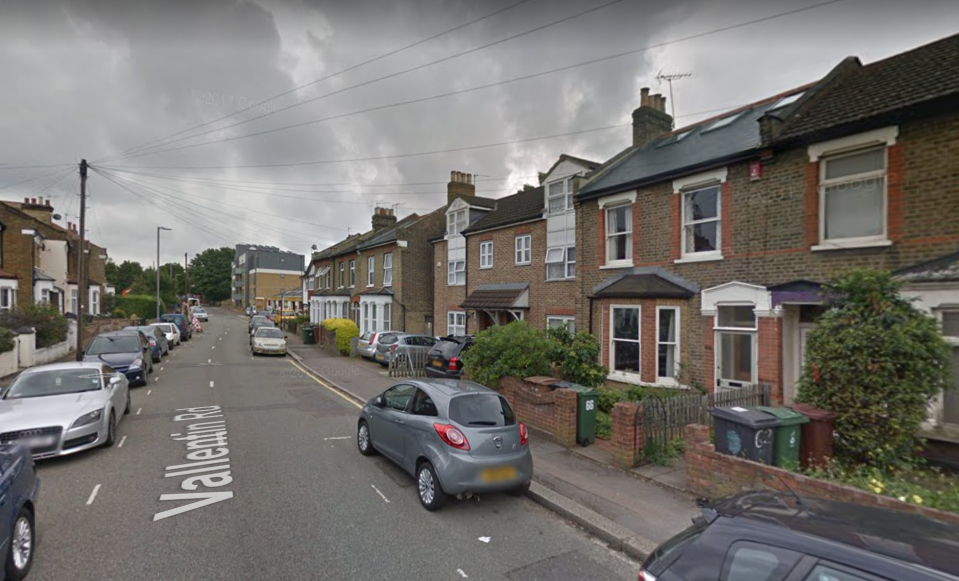 <em>Shooting – police were called to Vallentin Road in Walthamstow, where a teen had been shot (Picture: Google Maps)</em>