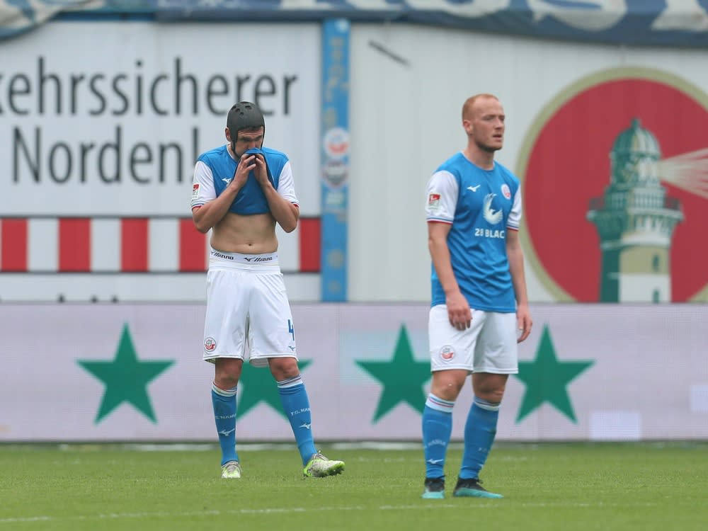 Hansa Rostock verpasst wichtige Punkte im Abstiegskampf (IMAGO/Michael Taeger)