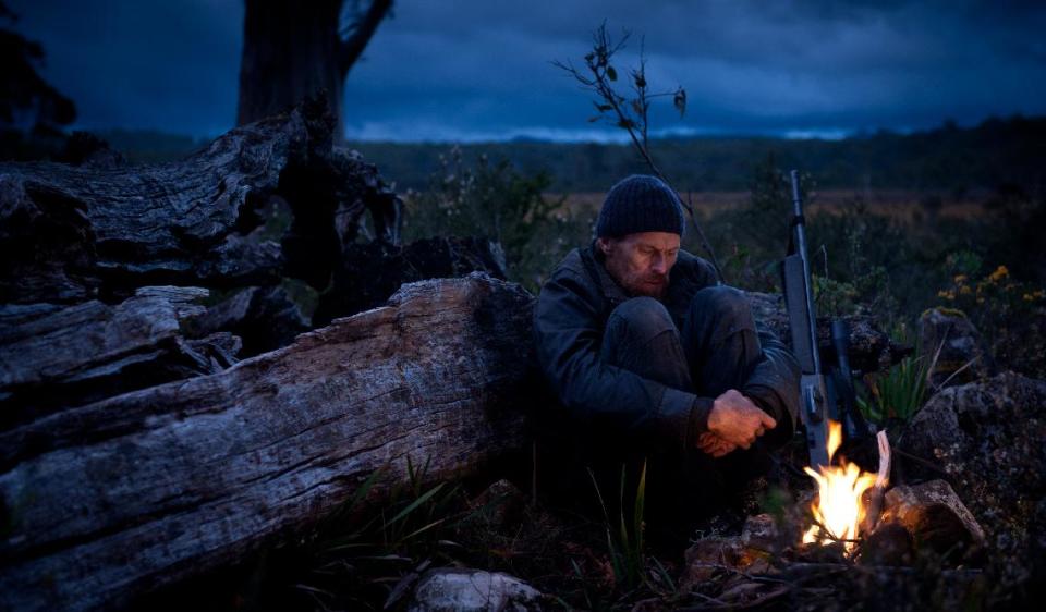 In this film publicity image released by Magnolia Pictures, Willem Dafoe is shown in "The Hunter." (AP Photo/Magnolia Pictures, Matt Nettheim)