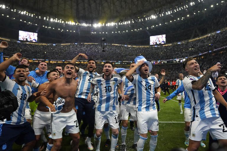La selección Argentina se consagró campeón de la Copa del Mundo de Qatar 2022
