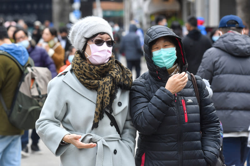 今天寒流南下，各地氣溫明顯下降。（檔案照）