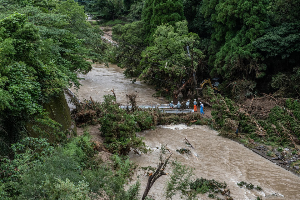 Unprecedented Rain Causes Flooding And Landslides In Kumamoto