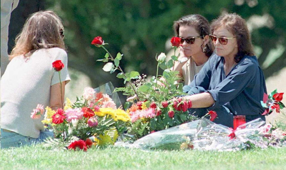 June 12, 1995: Nicole Brown Simpson’s gravesite