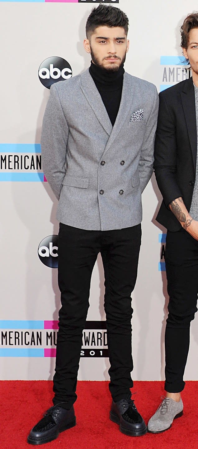 <h1 class="title">November 2013: At the American Music Awards with One Direction</h1> <cite class="credit">By Jon Kopaloff/FilmMagic.</cite>