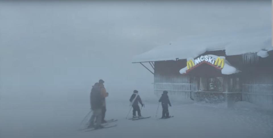 McSki, located in Sälen, Sweden, first opened to the public back in 1996, but has been inundated with fast food lovers from across the planet in recent months. McDonald's Sverige