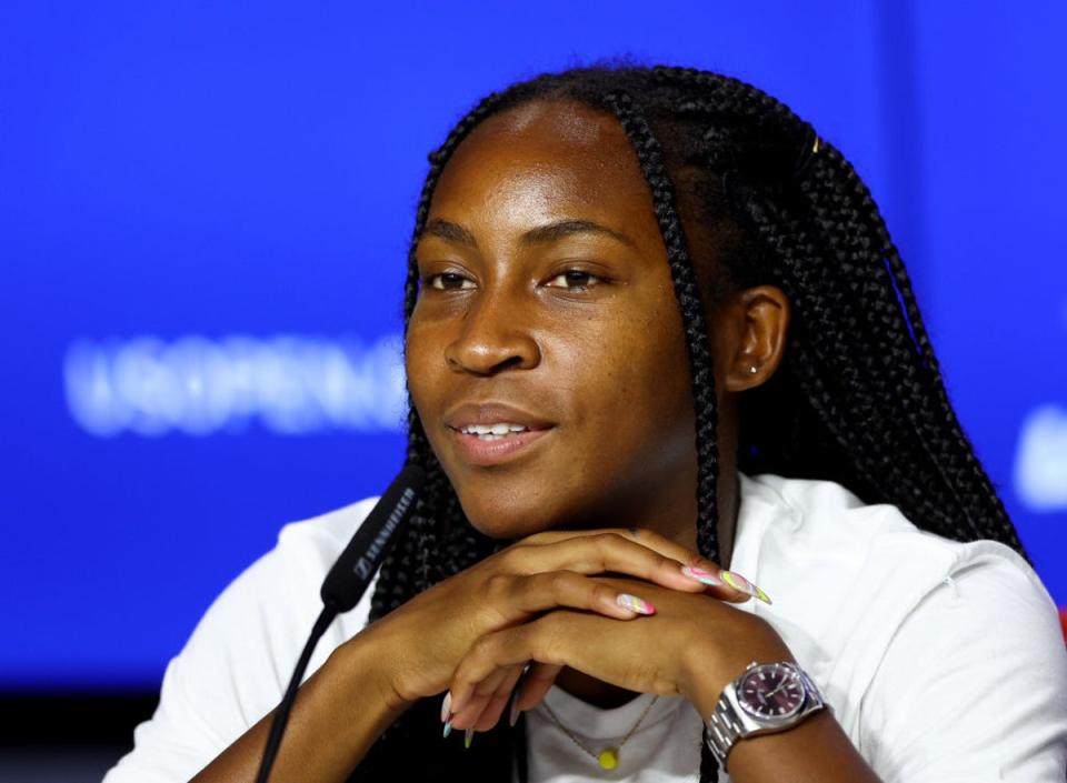 Coco Gauff led the praise of Williams before the US Open (Getty Images)