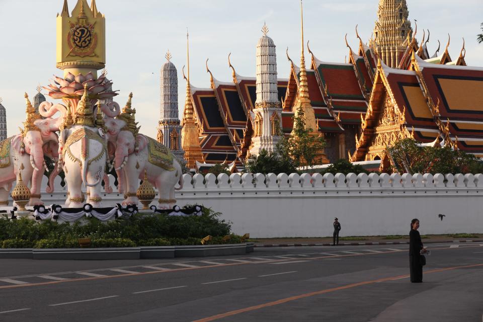 The Grand Palace of Thailand in Bangkok, Thailand,