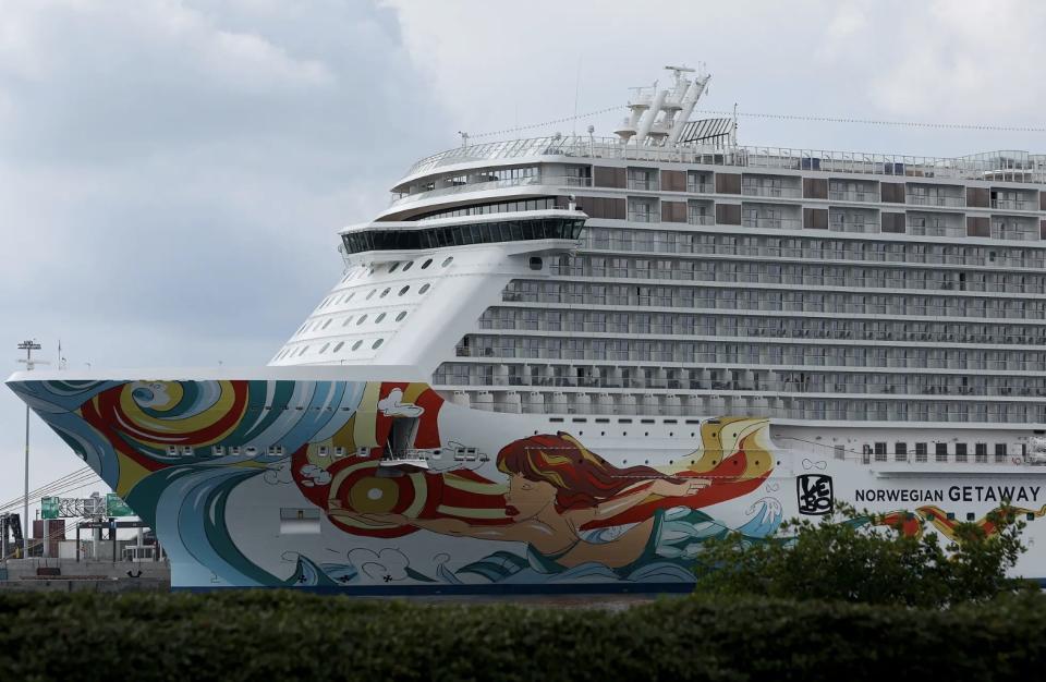 Während meiner Kreuzfahrt auf der Norwegian Getaway wohnte ich in einer Studiokabine im vorderen Teil des Schiffes. - Copyright: Joe Raedle/Getty Images