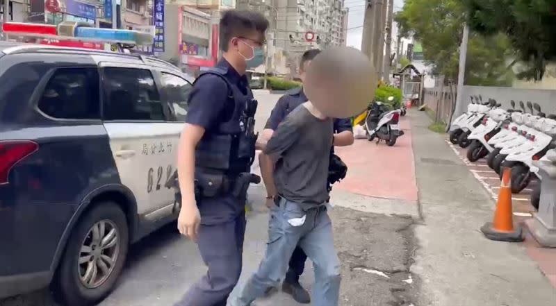 警方獲報火速循線將人逮捕。（圖／翻攝畫面）