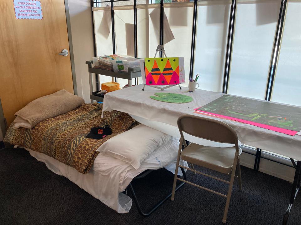 The Jubilee! Alternative Micro-Shelter opened in April 2022 to provide shelter, life skills coaching and self care resources for unhoused women who have income or jobs, and are close to achieving permanent housing,