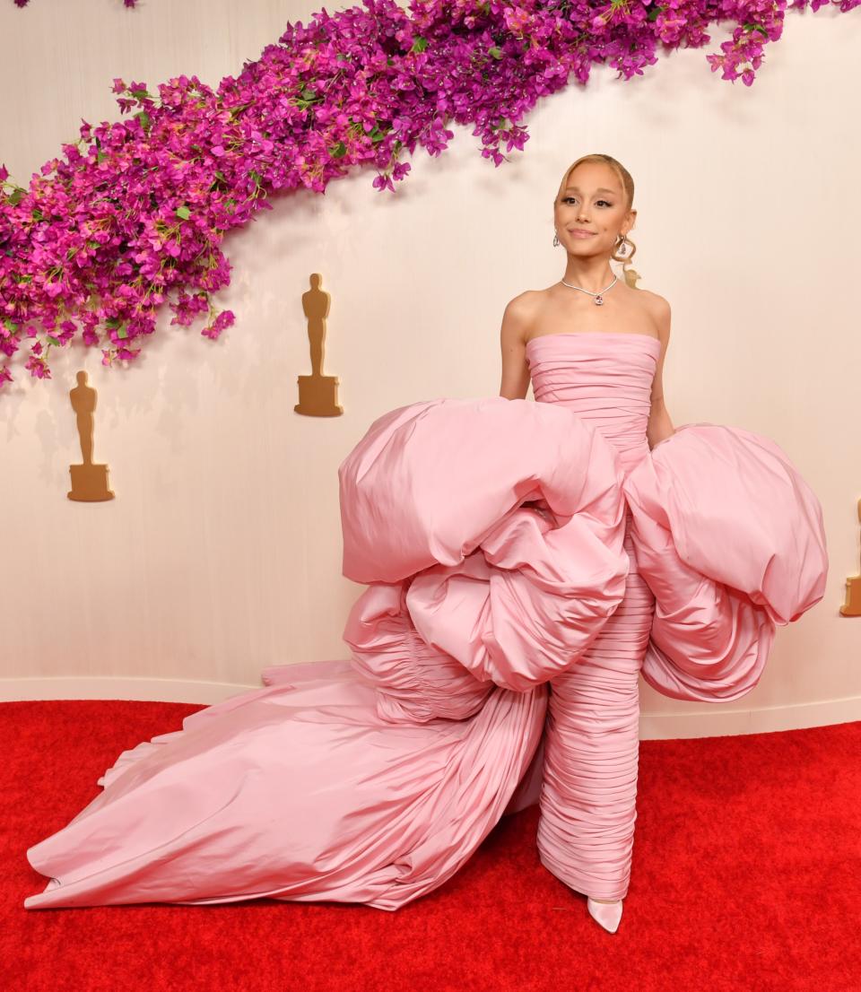 Ariana Grande at the 96th Annual Academy Awards on March 10, 2024 in Hollywood, California
