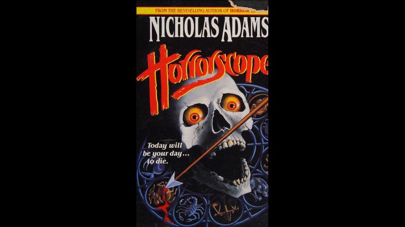 Cover for the 1992 book Horrorscope published by HarperCollins