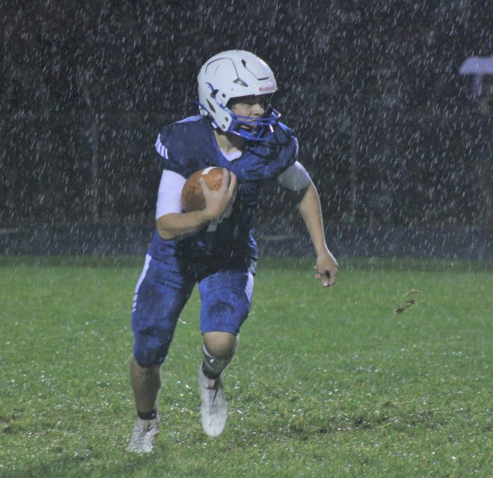 After a sensational junior season, Inland Lakes quarterback Aidan Fenstermaker made the AP's 8-Player All-State football first team.