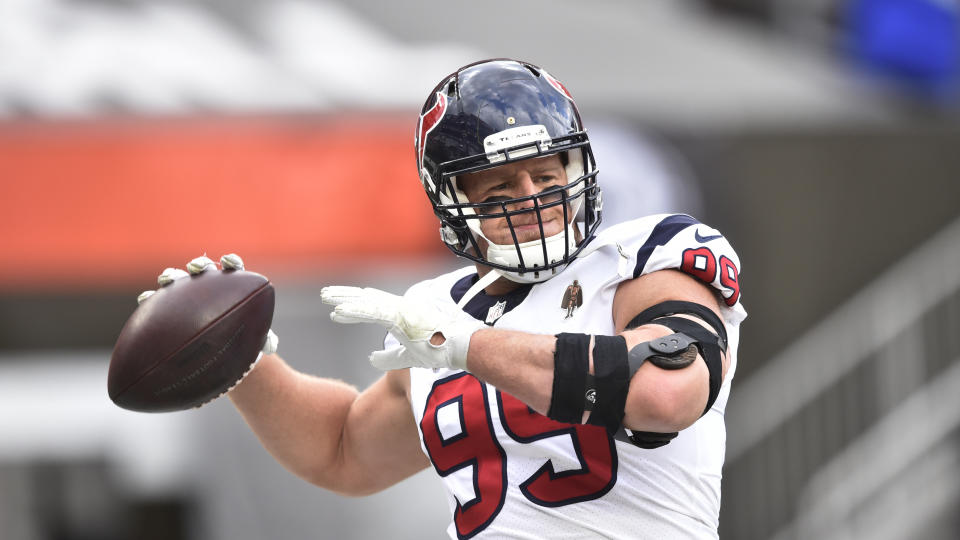 Defensive end J.J. Watt picked Arizona after he was cut by the Texans. (AP Photo/David Richard)