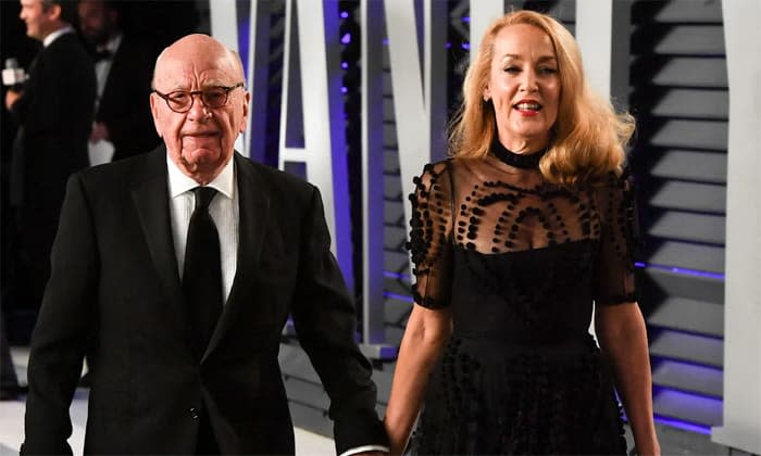 Rupert Murdoch y Jerry Hall se divorciaron en el verano de 2022