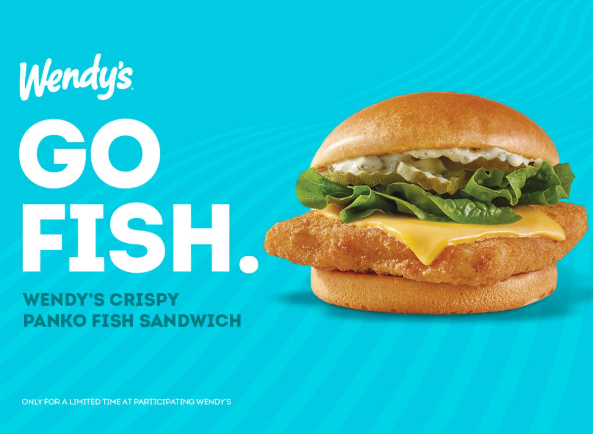Wendy's Crispy Panko Fish Sandwich