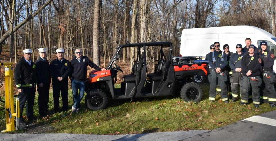 City of Poughkeepsie Fire Department and its new Utility Terrain Vehicle