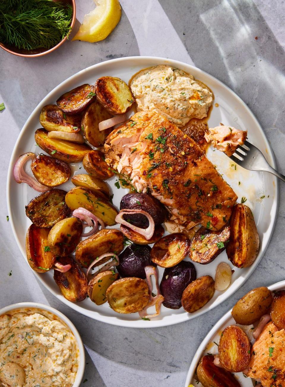 Salmon & Potato Skillet