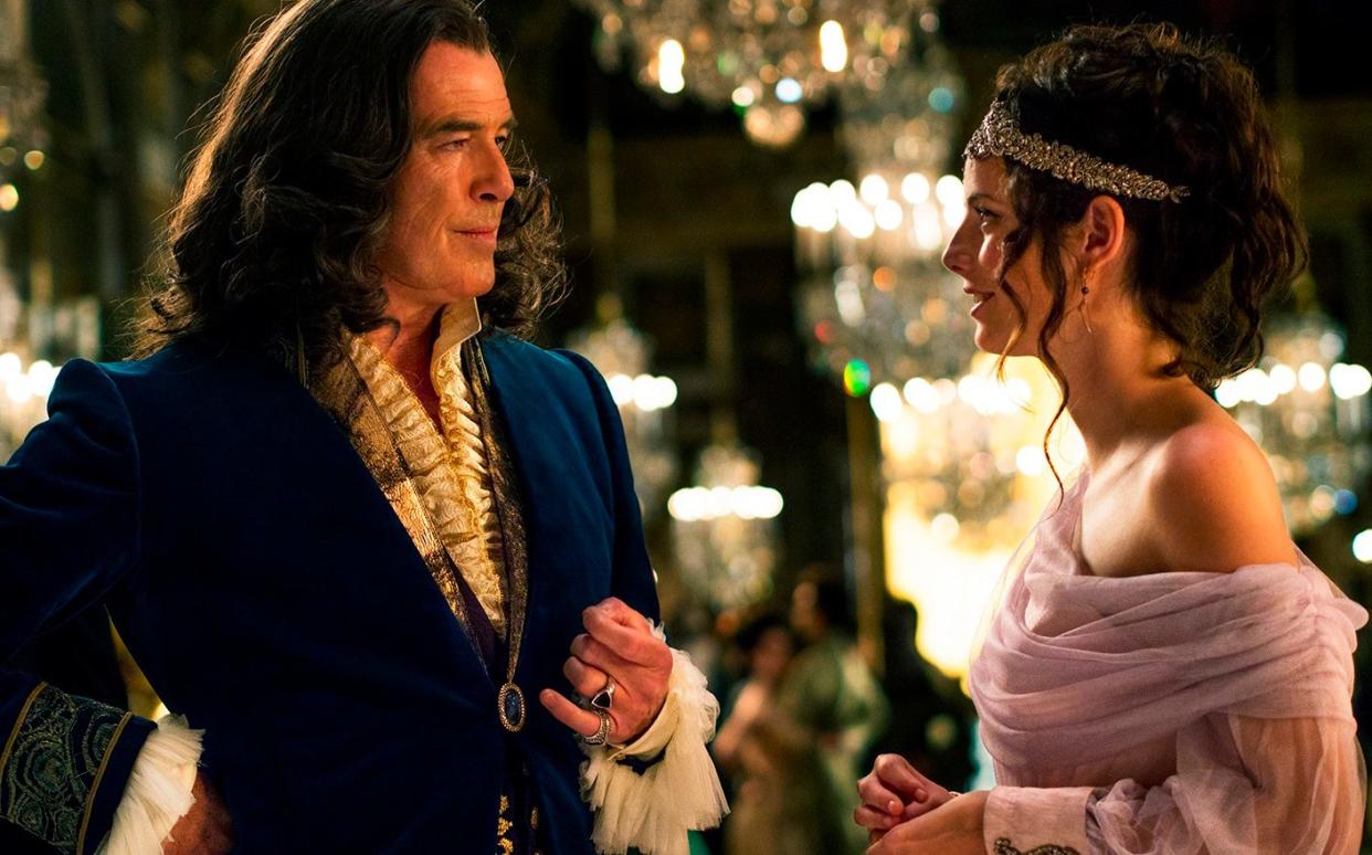 Pierce Brosnan and Kaya Scodelario in The King's Daughter - AP/Gravitas