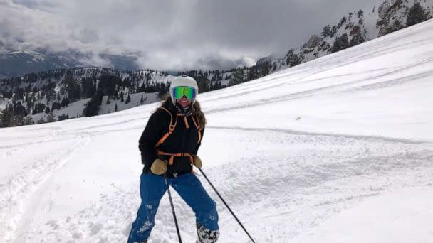 PHOTO: Waldo was an avid skier and taught skiing on the weekends. (Courtesy Victoria Waldo)