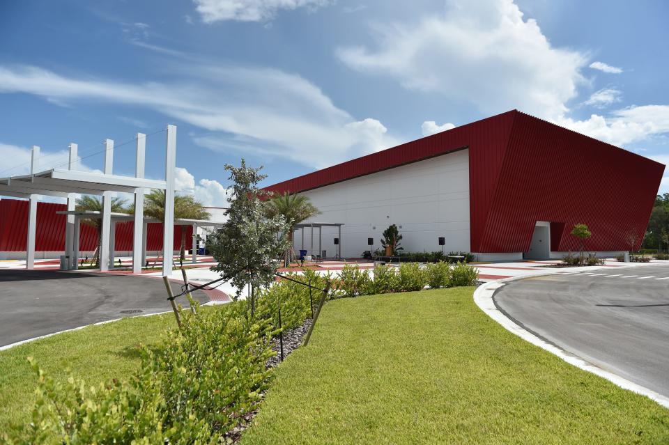 The Indian River County Intergenerational Recreation Center at 1590 Oslo Road is shown on the day its ribbon was cut Wednesday, Aug.17, 2016, south of Vero Beach.