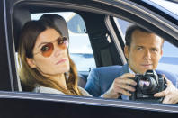 Jennifer Carpenter as Debra Morgan and Sean Patrick Flanery as Jacob Elroy in the "Dexter" Season 8 episode, "What's Eating Dexter Morgan?"