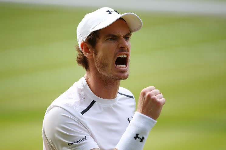Andy Murray won his second Wimbledon title Sunday. (Getty)