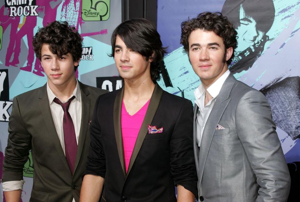 Disney stars then and now - The Jonas Brothers