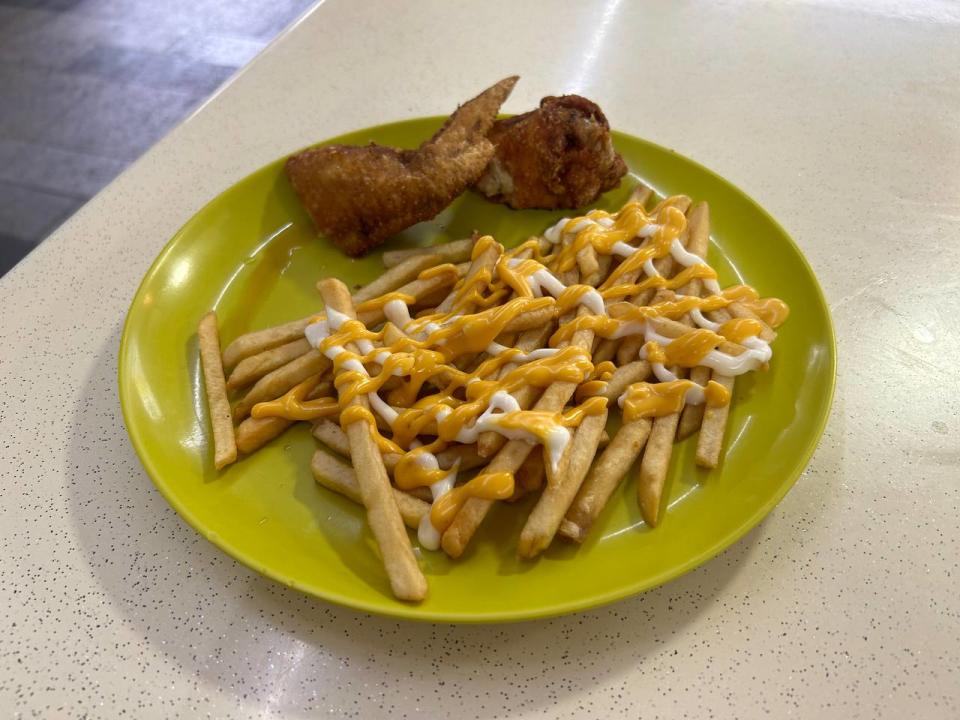 Chicken Supremo - Cheese Fries and Chicken