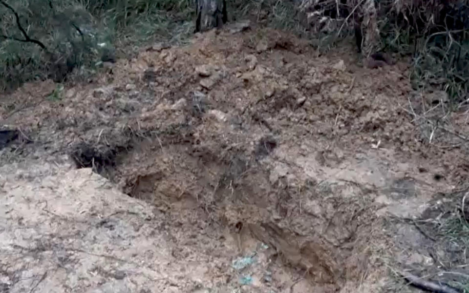 The empty field in Istanbul Arnavutkoy where Melahat Isbir's body was buried. Source: Newsflash/Australscope