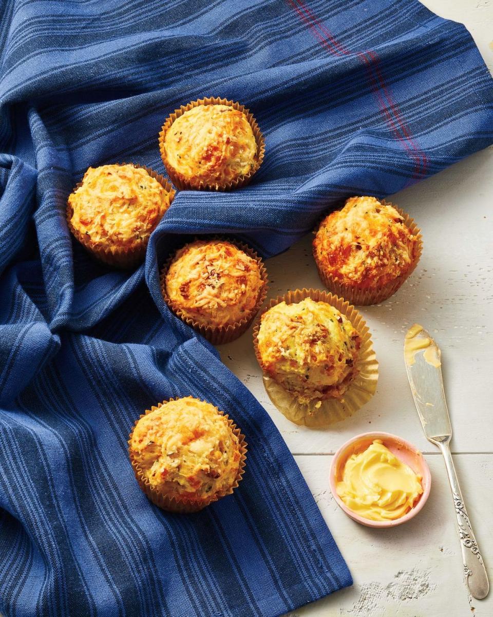 9) Cheddar, Bacon and Chive Breakfast Muffins