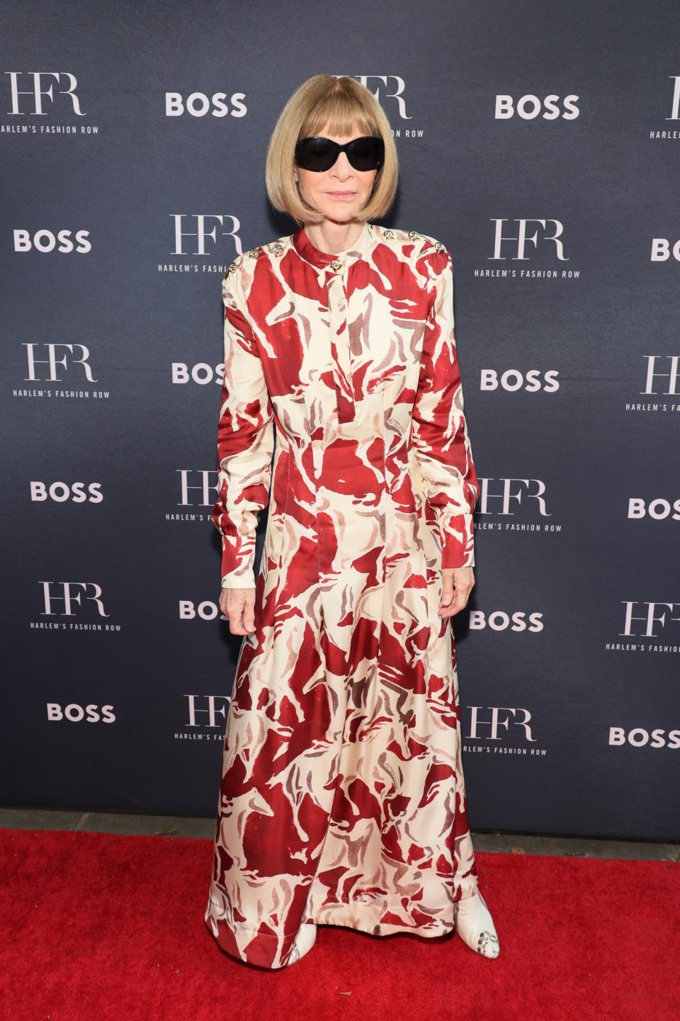 Anna Wintour attends the 17th Annual Harlem's Fashion Row Fashion Show & Style Awards on September 3, 2024 in New York City.