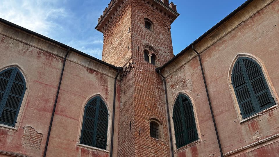 Castle Sannazzaro is located in northern Italy. - Ludovica Uberta Sannazzaro Natta