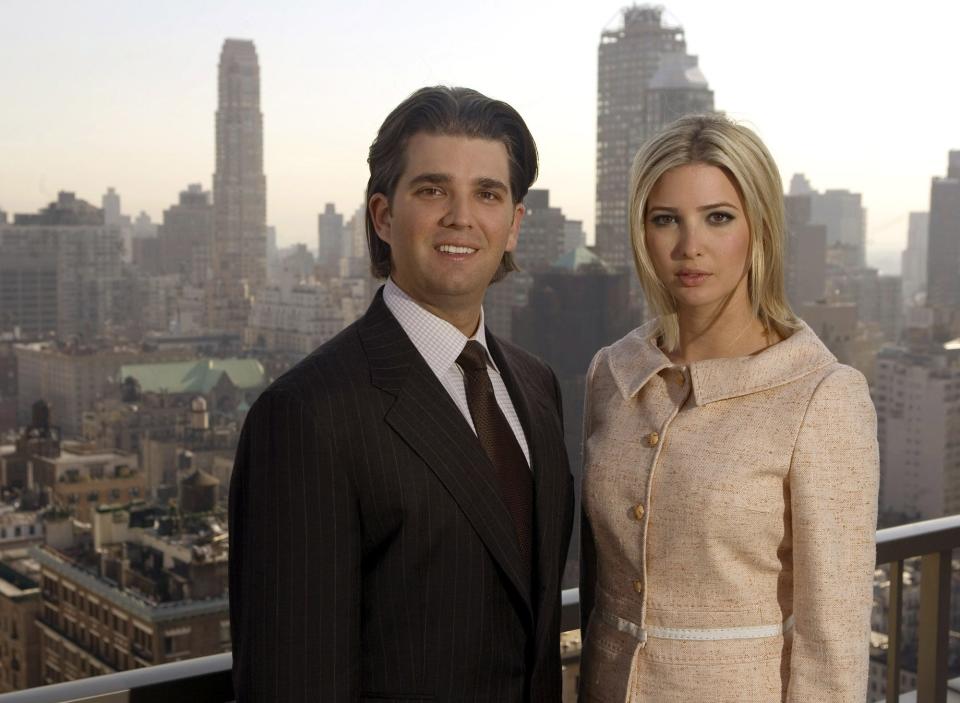 Ivanka and Donald Trump Jr.