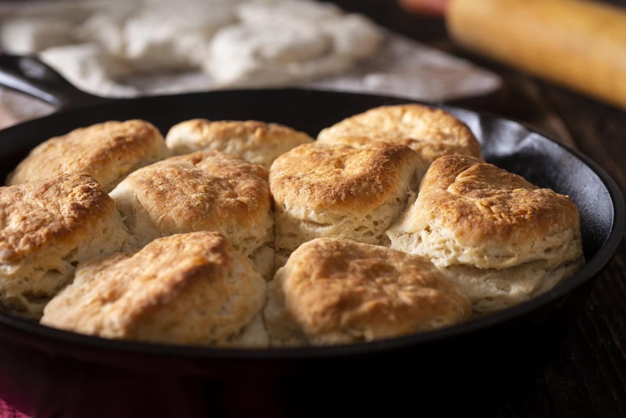 Making Fresh Buttermilk Biscuits