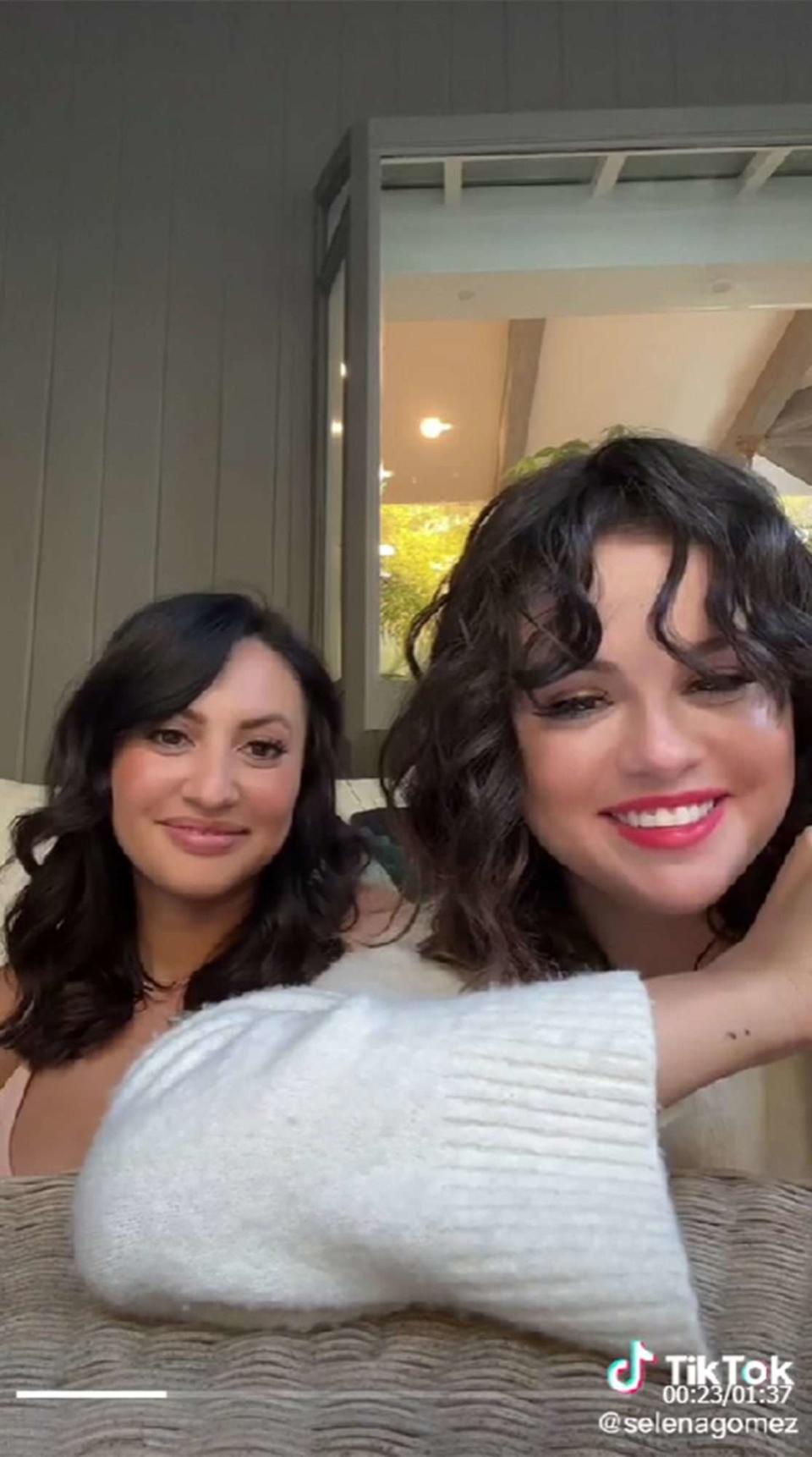 Selena Gomez Laughs Her Way Through 'He's a 10 But…' TikTok Challenge With Best Friend Francia Raisa