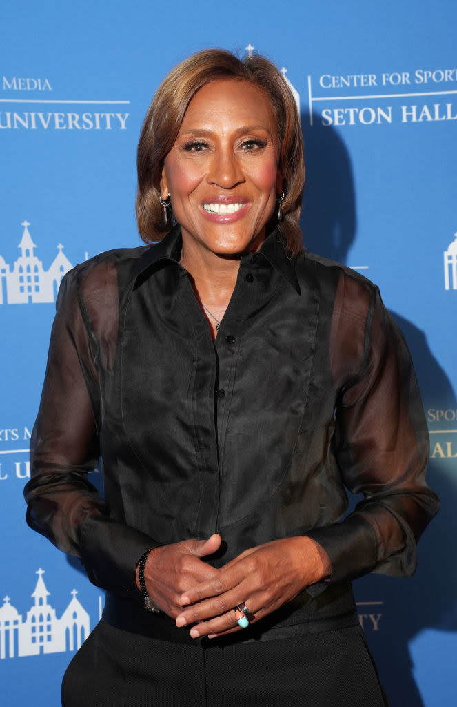 Closeup of Robin Roberts