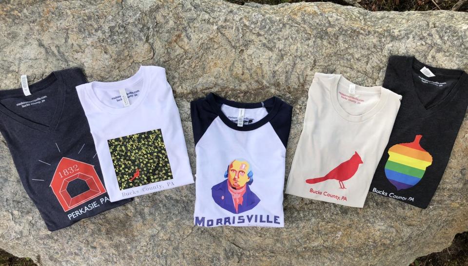 Made in Morrisville designs creative, research-driven apparel that celebrates Bucks County.