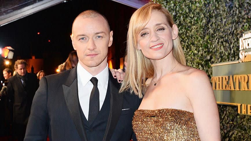 James McAvoy and Anne-Marie Duff. Photo: Getty Images.