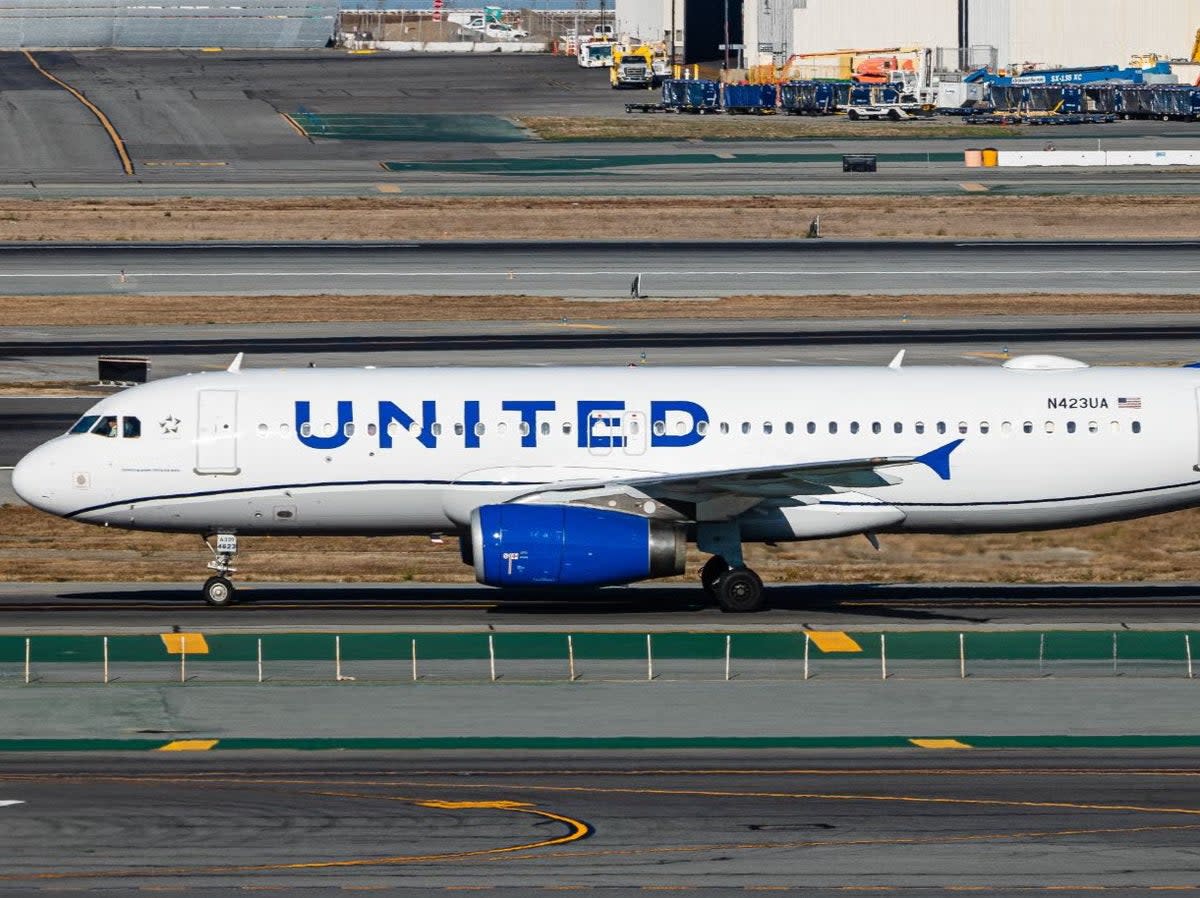 A United Airlines Airbus A320 in San Francisco (JacobAviation/Wikipedia Commons)