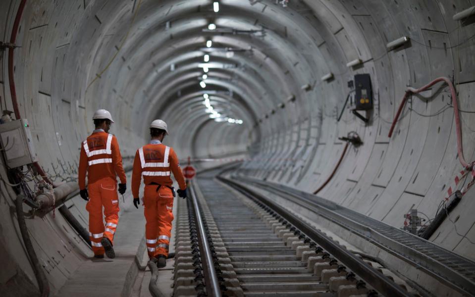 The first phase of Crossrail is due to open later this year - Getty Images