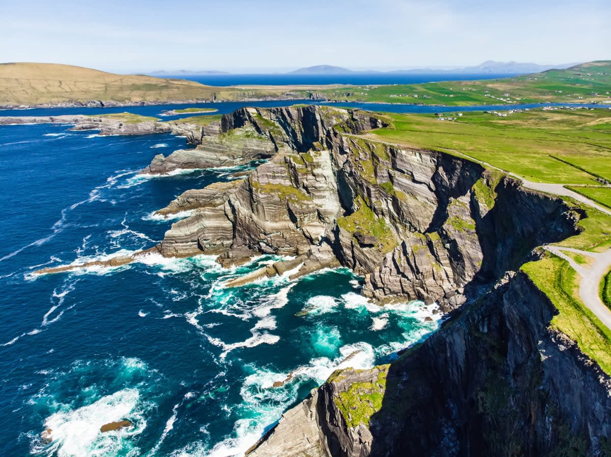 The Kerry Cliffs on the Ring of Kerry (Getty Images/iStockphoto)