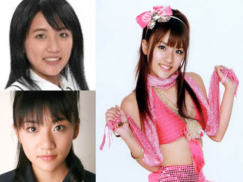 ▲圖：AKB48的高橋南小時候(左)與現在(右)。(圖／翻攝自網路)