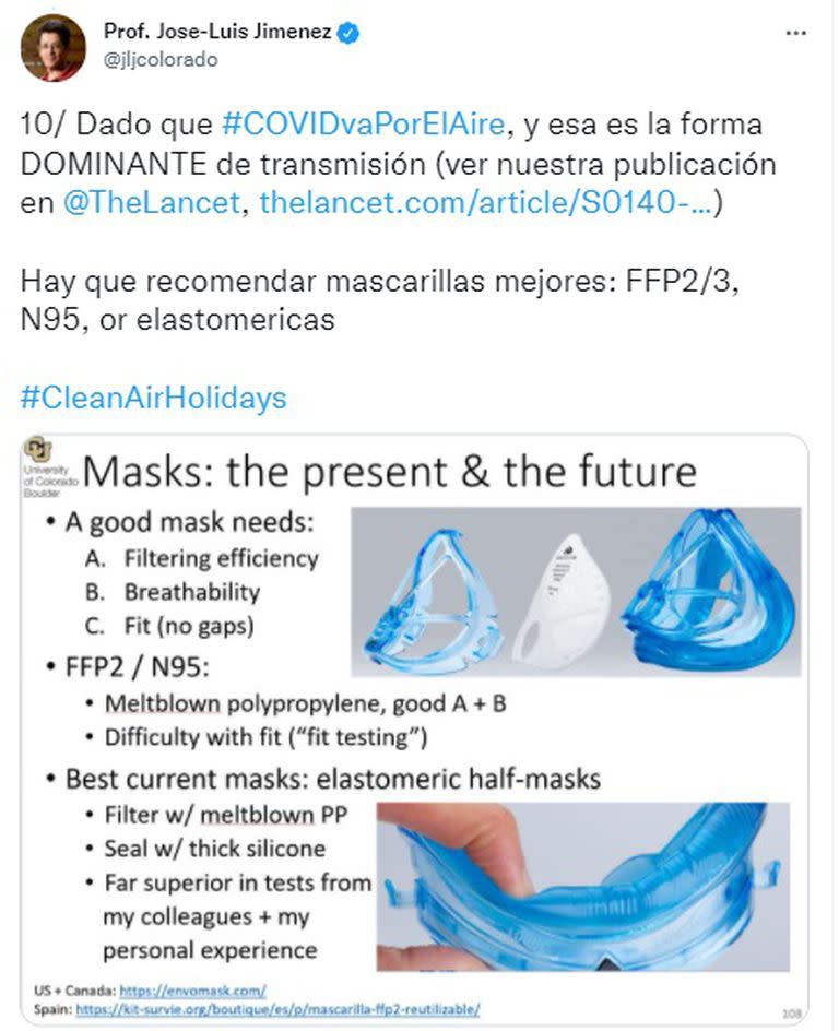 Los consejos para evitar contagiarse de coronavirus en las vacaciones (Foto: Twitter)