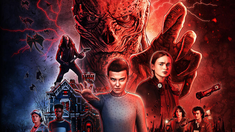 Stranger Things 4 poster Unviersal Halloween Horror Nights 2023